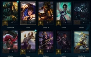 Conta diamante 4 level 44 - League of Legends LOL