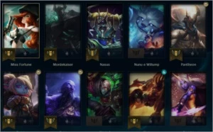 Conta diamante 4 level 44 - League of Legends LOL