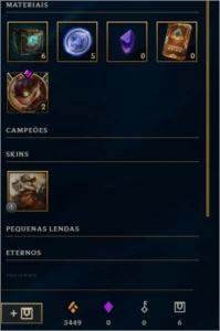 Conta diamante 4 level 44 - League of Legends LOL