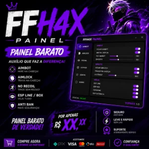 Painel Ff Ffh4x
