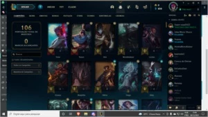 Conta De Lol ouro 1 - League of Legends