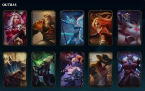 Conta 24 skins baratinha - League of Legends LOL