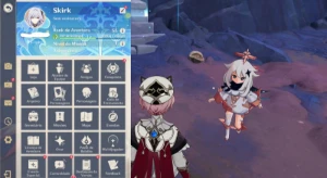 Conta Genshin Skirk + Escoffier - Genshin Impact