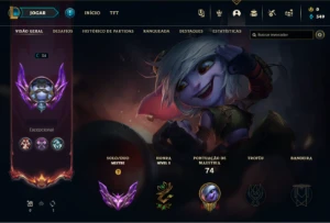 Conta Mestre handlvl - League of Legends LOL