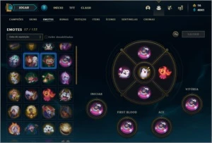 CONTA LEAGUE OF LEGENDS COM SKINS RARAS / PASSE TFT COMPLETO LOL
