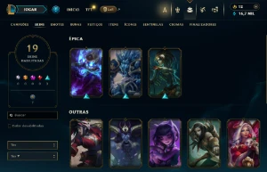 🛒・Conta-Full-Acesso - League of Legends LOL