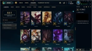 CONTA PLATINA II COM TODOS OS CHAMPS E MUITAS SKINS - League of Legends LOL
