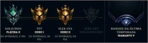 CONTA PLATINA II COM TODOS OS CHAMPS E MUITAS SKINS - League of Legends LOL