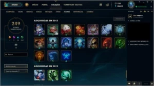 CONTA PLATINA II COM TODOS OS CHAMPS E MUITAS SKINS - League of Legends LOL