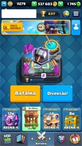 Clash Royale nível 14