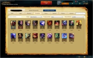 Conta de lol PLAT 5 -2 skins -19 champs -MMR alto - BARATO - League of Legends