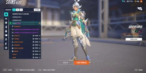 (Pc) Conta Overwatch,2 Collab Skin, 12 Shop Skins, 52+ Skins - Blizzard