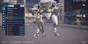 (Pc) Conta Overwatch,2 Collab Skin, 12 Shop Skins, 52+ Skins - Blizzard