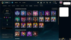 Conta League  of Legends GOLD 4 - League of Legends LOL