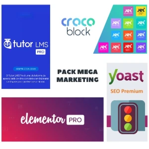 Template Site Criative Agência de Marketing + Elementor Pro - Outros