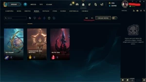 Conta Platina com 385 Skins - League of Legends LOL