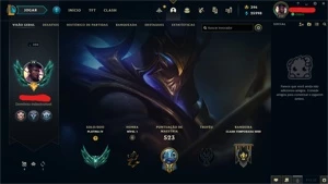 Conta Platina com 385 Skins - League of Legends LOL
