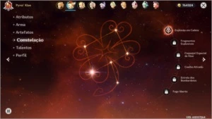 Genshin Impact AR 46 Klee C1, Jean, Albedo, Qiqi e 4 stars