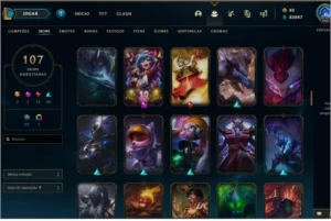 Conta lol Rara - League of Legends