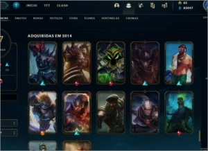Conta lol Rara - League of Legends
