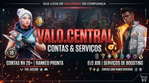 Conta Valorant Nv 20 MD5 | Full Acesso | Pronta Ranked BR