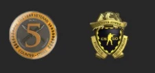 CONTA DE CSGO RARA 2 MEDALHAS ANTIGAS - Counter Strike