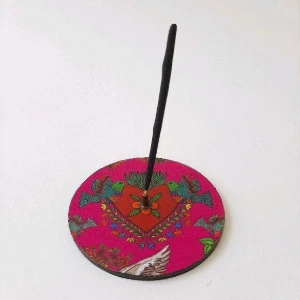 Porta Incenso Coração Mexicano - Artesanato e Personalizados