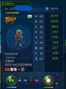 Conta 3 Sss+ Set Ht Ct Box Acc Ladmo Omega - Digimon Masters - Digimon Masters Online