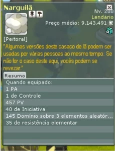 Narguilã 200 - Wakfu
