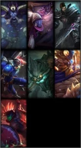 Conta League of Legends - Ouro 2 - 3 Reembolsos - 7 Skins LOL