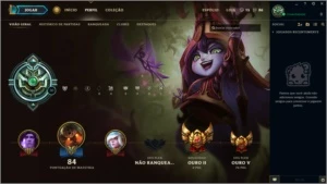 Conta League of Legends - Ouro 2 - 3 Reembolsos - 7 Skins LOL