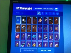 Conta de Fortnite com IKONIK (skin excluisiva)