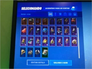 Conta de Fortnite com IKONIK (skin excluisiva)