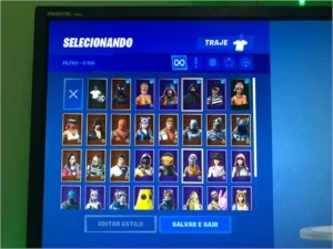 Conta de Fortnite com IKONIK (skin excluisiva)