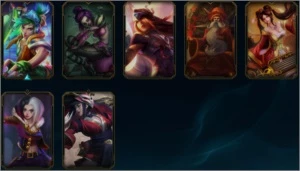 Conta LoL - Gold V - 127/141 champs habilitados - 40 skins - League of Legends