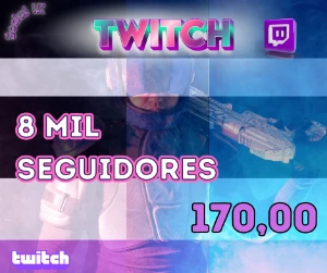 Alcance novos patamares de sucesso no Twitch com nosso pacot - Redes Sociais