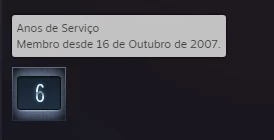 Conta Steam 6 Anos de Serviço - Counter Strike CS