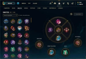 Conta bronze 2 com 125 Champs e 99 Skins (Mais de 500 jogos) - League of Legends LOL