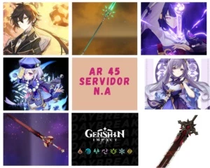 Conta Show - 7 T5 - Informações na imagem - Genshin Impact