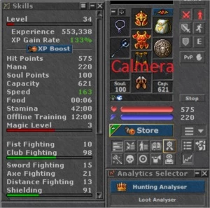 KNIGHT LEVEL 312 PACERA COM OUTROS CHARES NA CONTA - Tibia