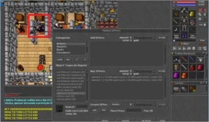 Conta Aurera EK 495 e MS 520 TOP FULL. - Tibia
