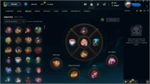 Conta League of Legends com 1254 SKINS, TODOS champs, 12k LOL