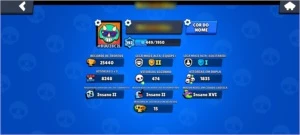 Conta Brawl Stars Totalmente Full + Todos os Passes