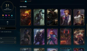 CONTA LOL - LVL 123 - 104 Champions - 32 Skins - FULL ACESSO - League of Legends