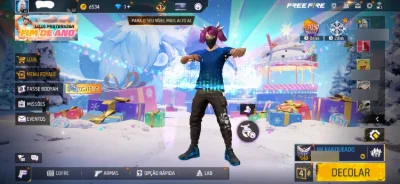 Conta Free Fire Gemada