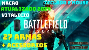 Battlefield 2042 - MACRO - Mouses Razer - Atualizado