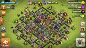 Conta CV9 Semi full preço bom(negociavel) - Clash of Clans