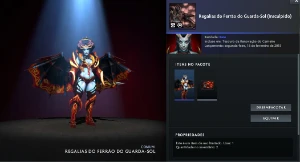 Regalias do ferra do guarda- sol - DOTA 2