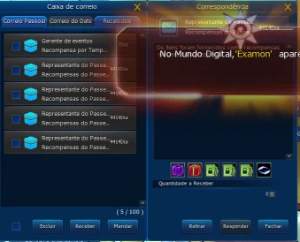 LADMO com varios digimons e 200 crown (Midgame) - Digimon Masters Online