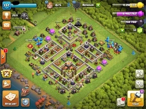 Conta CV11 semifull Clash of Clans